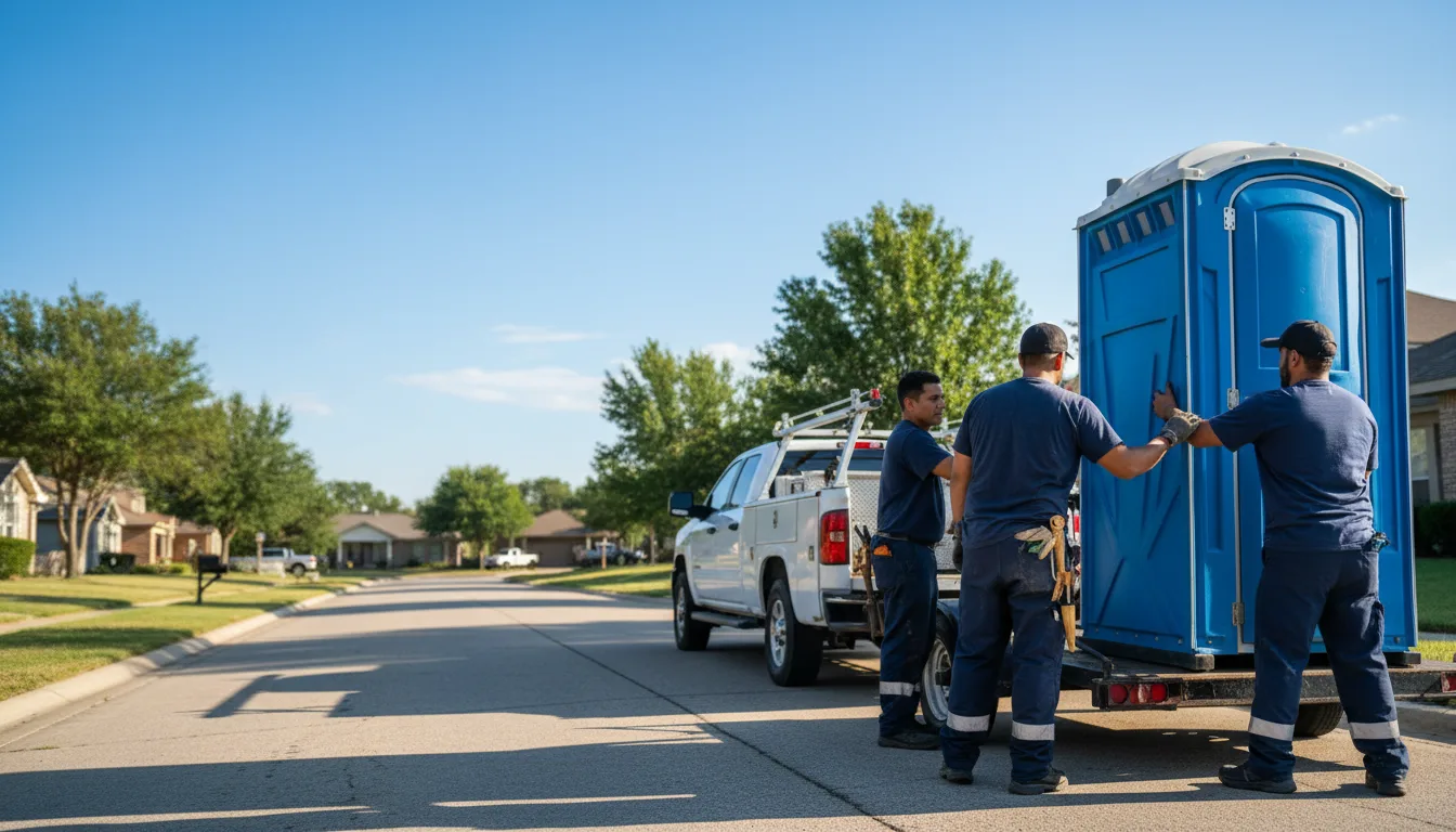 Portable Toilet Rental in Oklaunion, TX near me